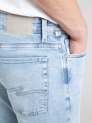 Coupe slim Jean 'Rick' QS en bleu