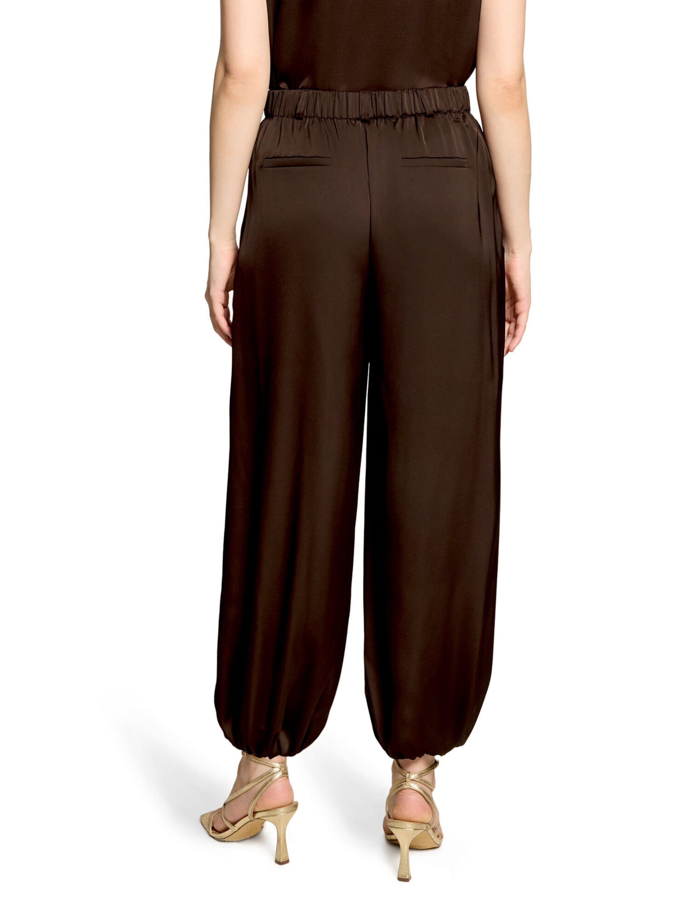 Loosefit Pantalon Vera Mont en marron