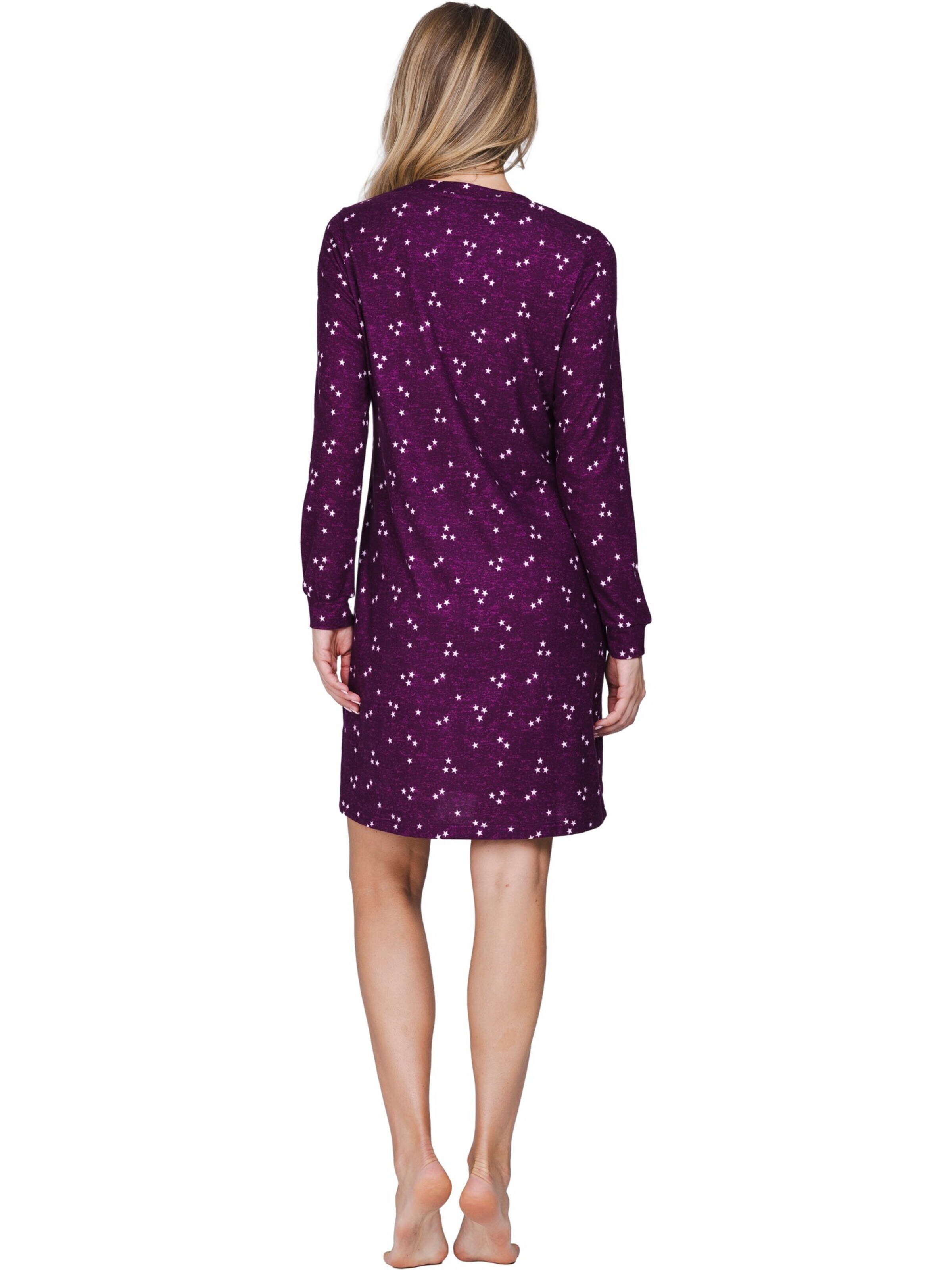Rebelle Nightgown 'Starlight Magic' in Purple