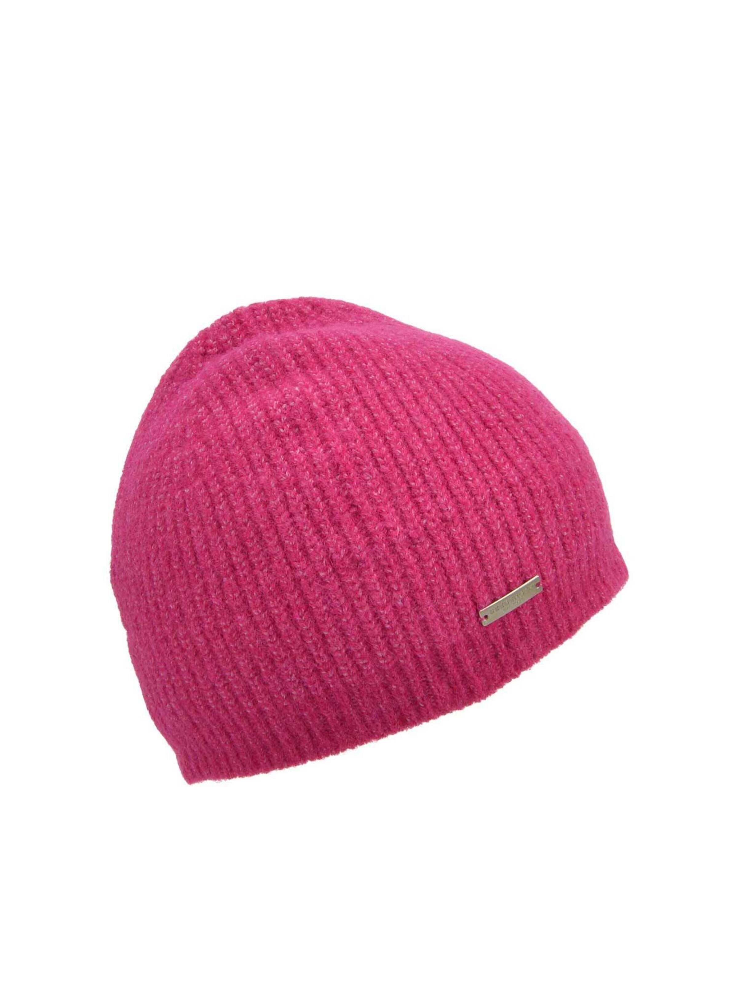 Seeberger Beanie 'Mütze' in Pink: front