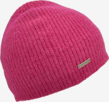 Seeberger Beanie 'Mütze' in Pink: front
