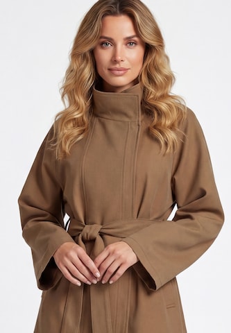 Manteau mi-saison usha BLACK LABEL en marron