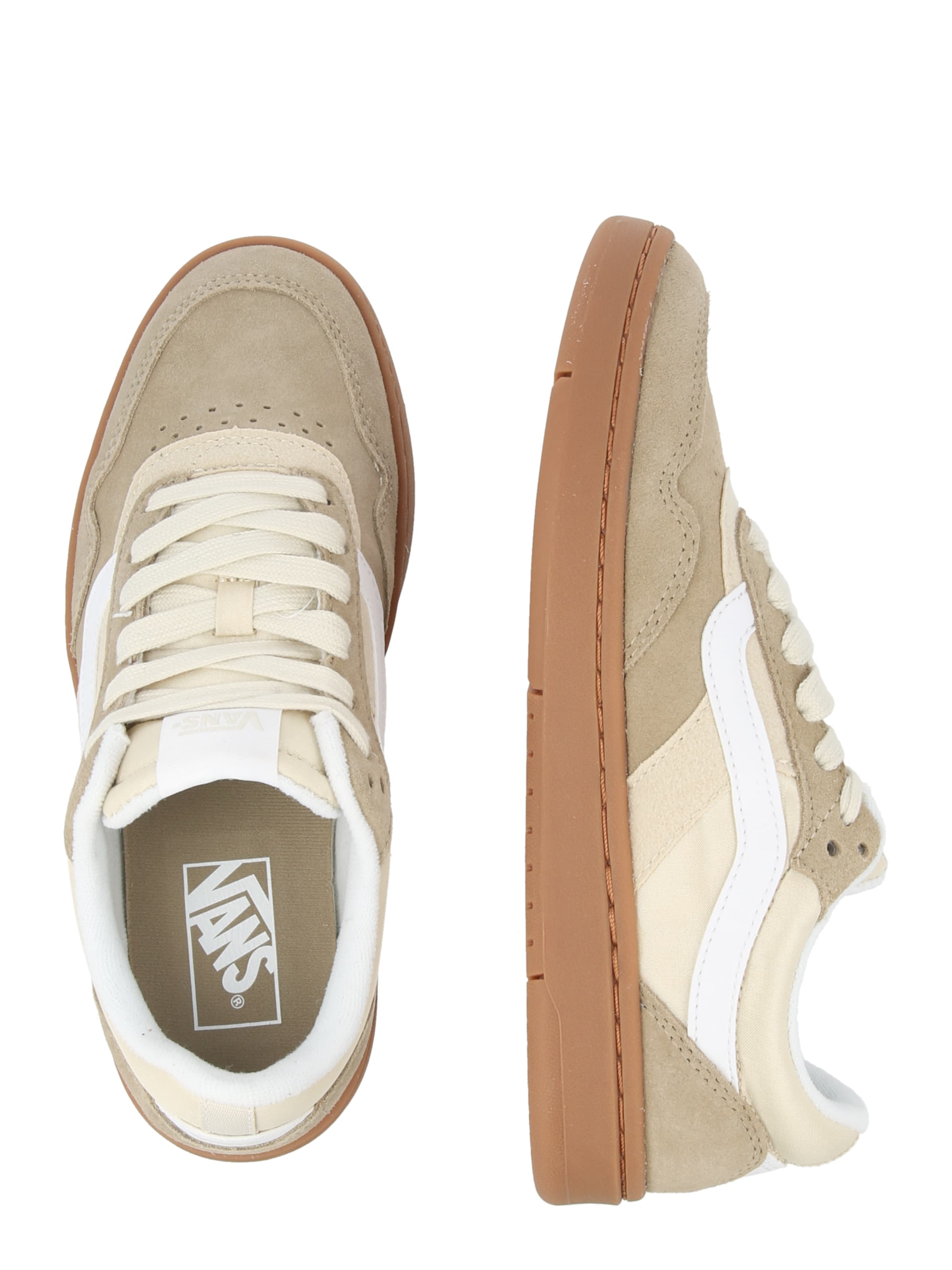 VANS Platform trainers 'Cruze 3.0' in Green: side