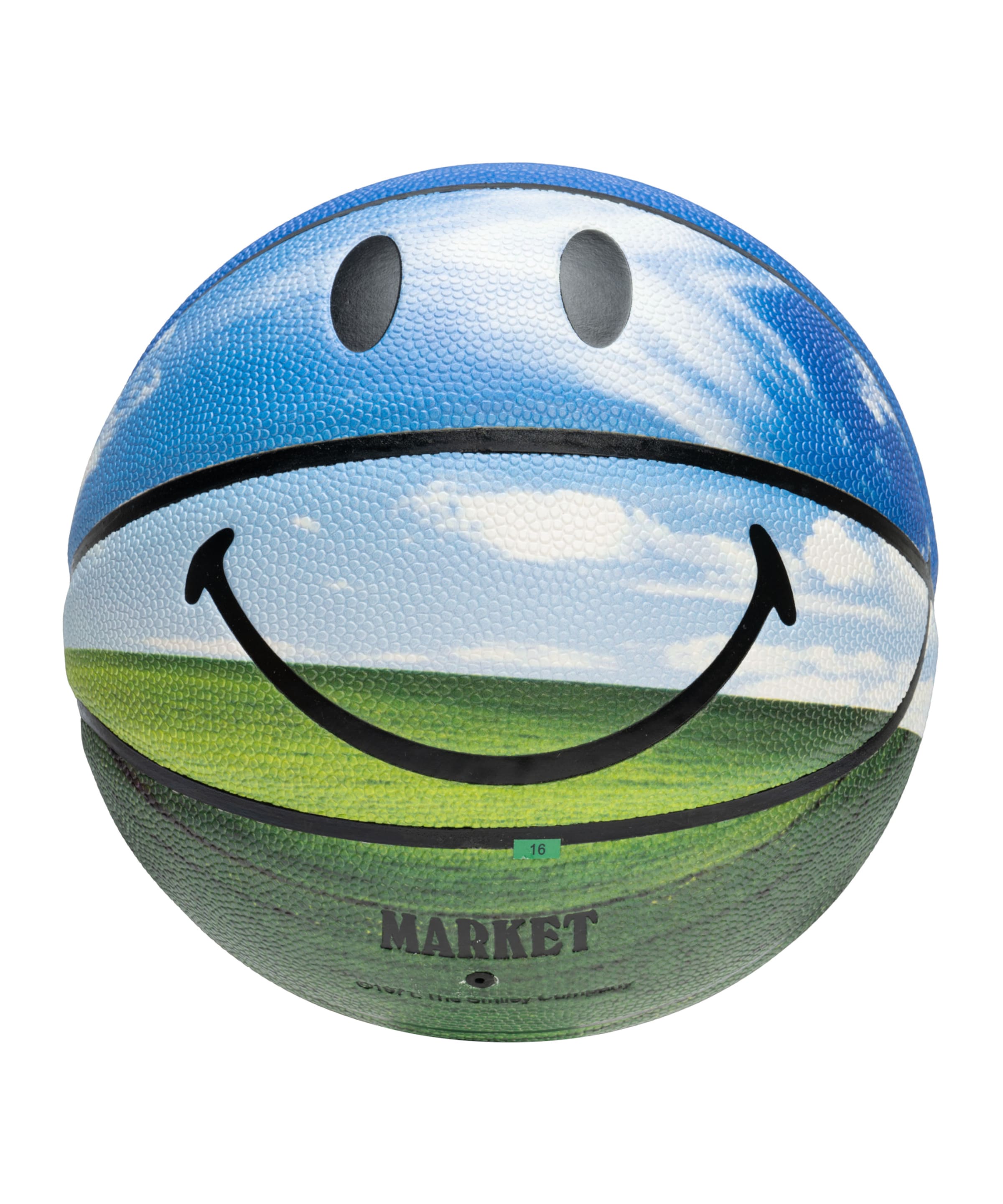 MARKET Ball in Blue: front