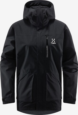 Haglöfs Outdoor Jacket 'Vide GTX' in Black: front