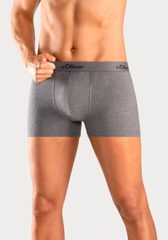 Boxers s.Oliver en gris : devant