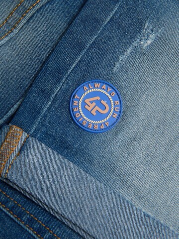 4PRESIDENT Regular Pants 'Paxon' in Blue