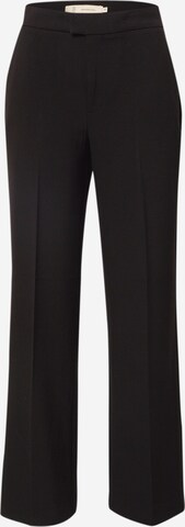 Loosefit Pantalon à plis 'Diana' Peppercorn en noir : devant