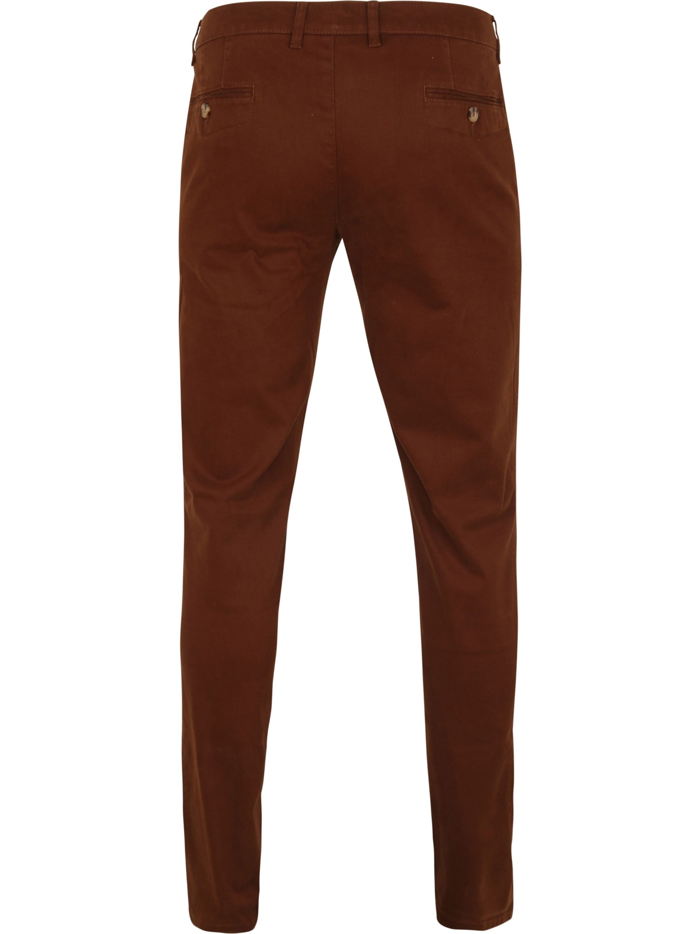 Suitable Regular Chino trousers 'Plato' in Brown