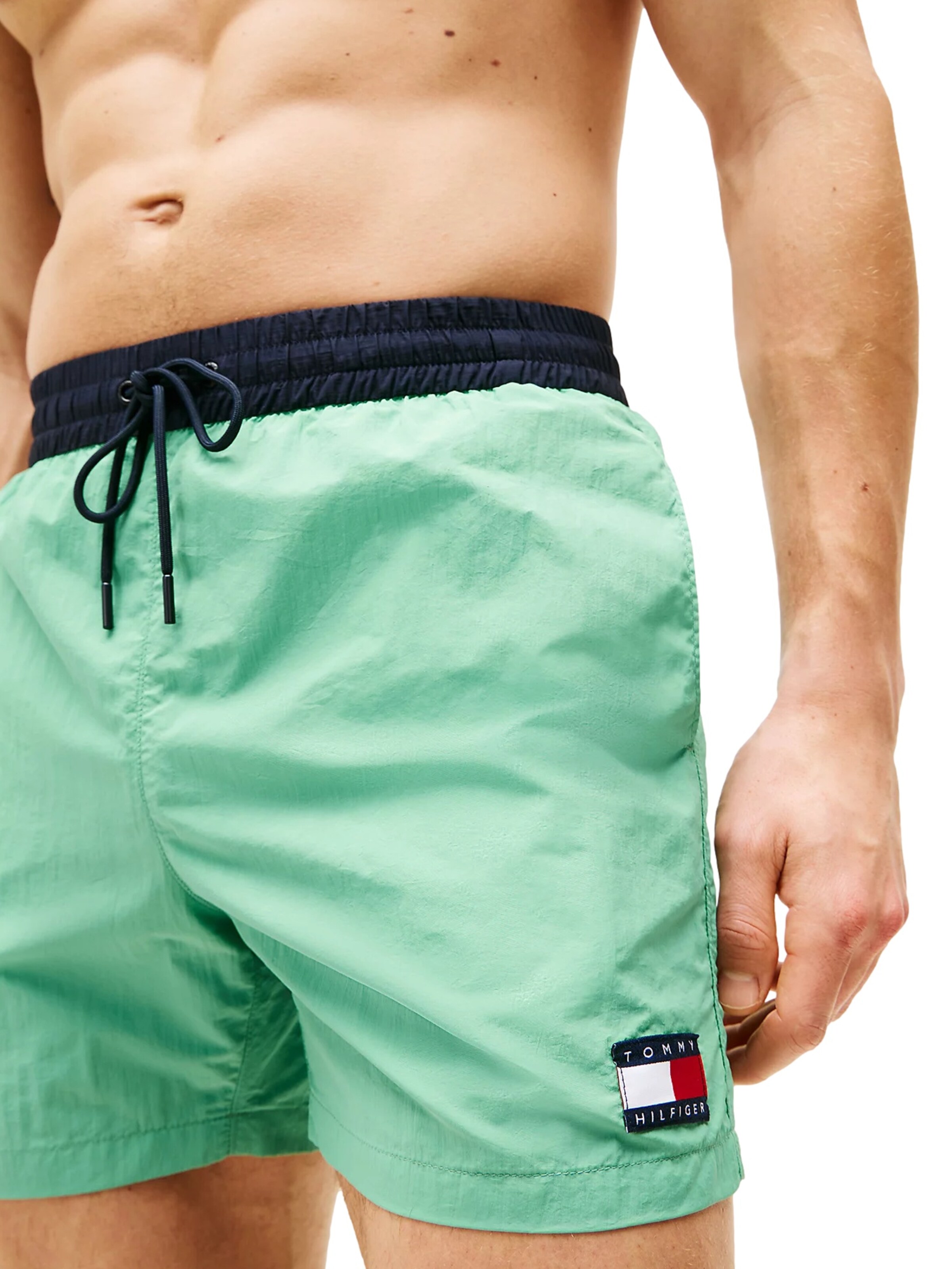 Shorts de bain TOMMY HILFIGER en vert