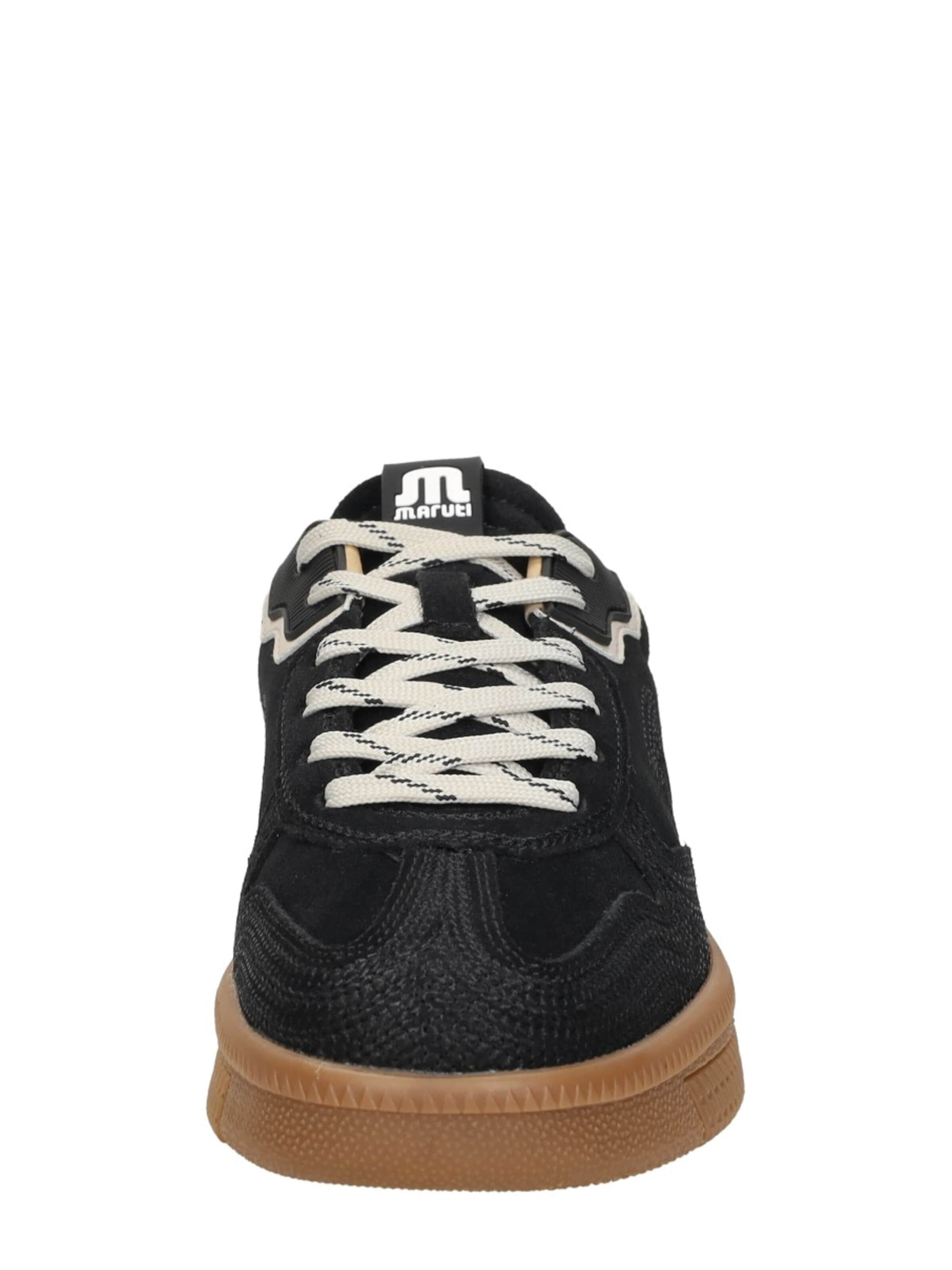 MARUTI Sneakers laag 'Yale Emboidery' in Zwart