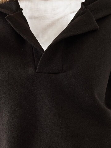 Bianco Lucci Sweatshirt in Zwart