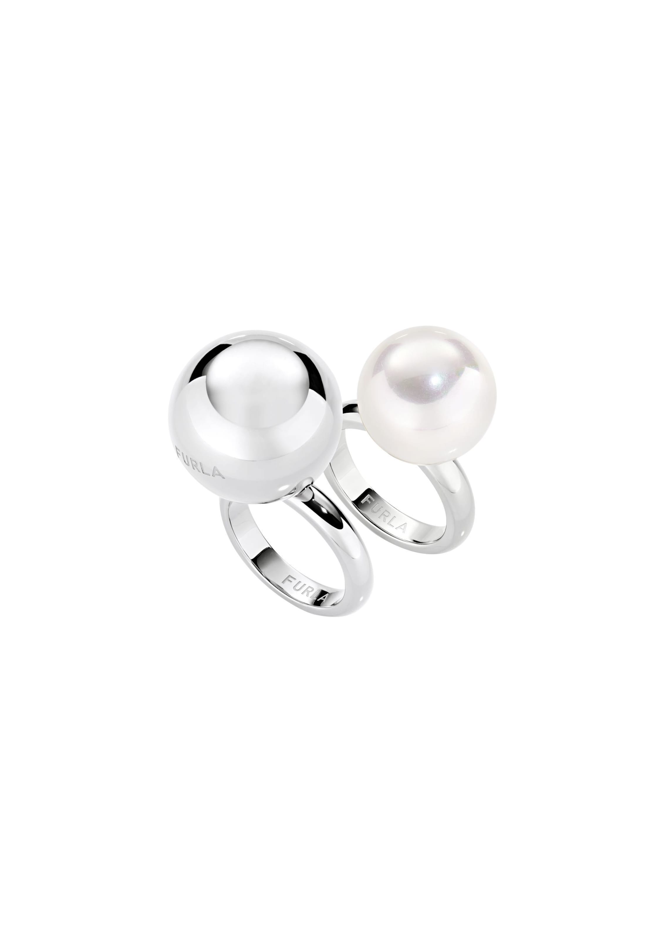 Furla Jewellery Ring Set 'MIASFERA ' in Silber