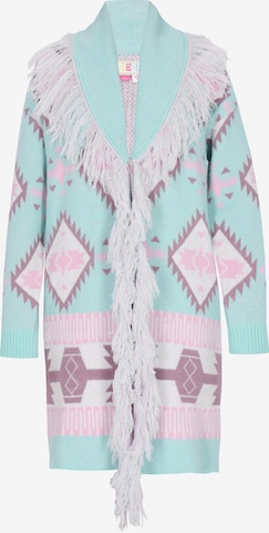 IZIA - Casaco de malha em verde: frente