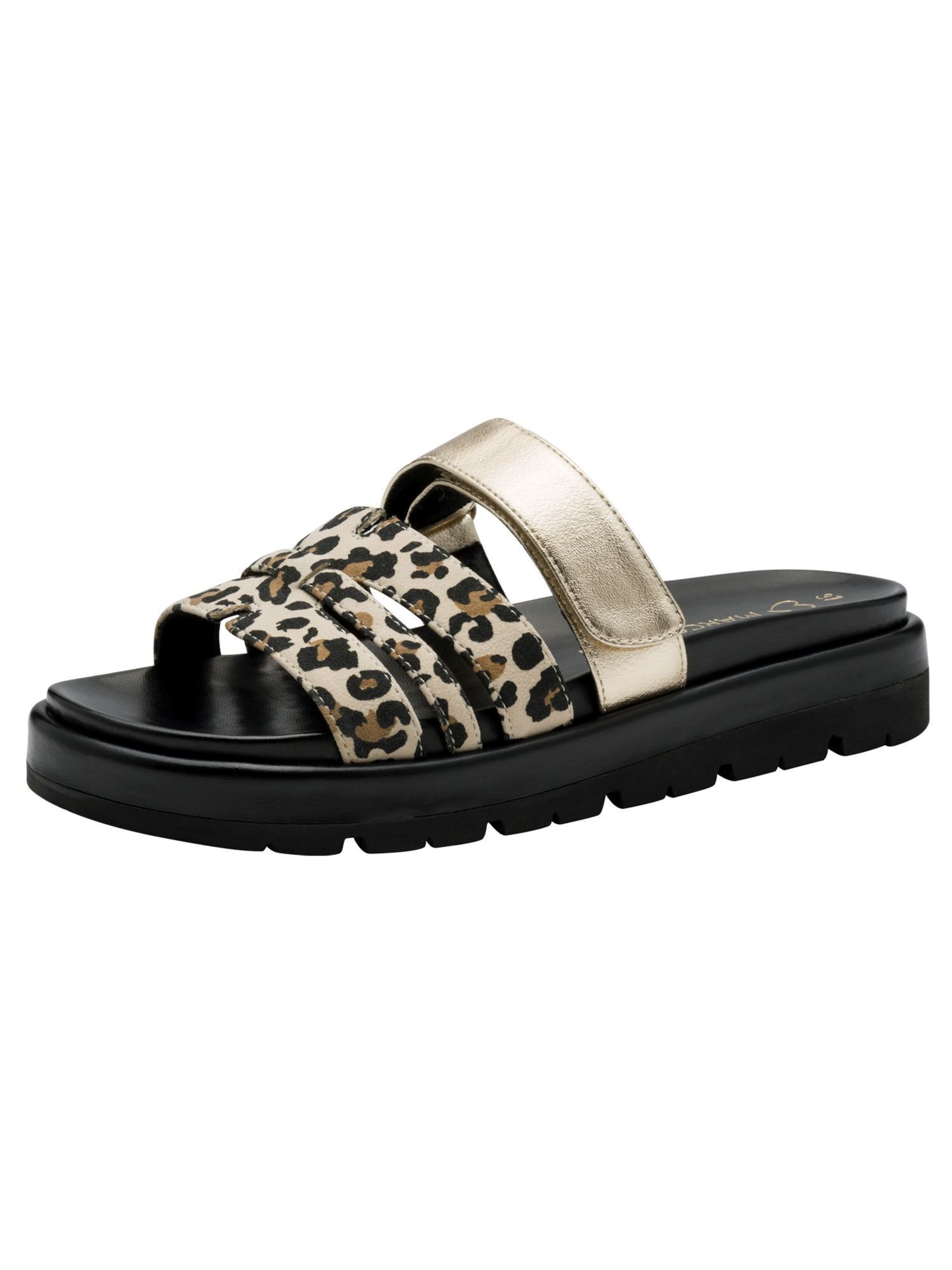 Mule MARCO TOZZI en beige : devant