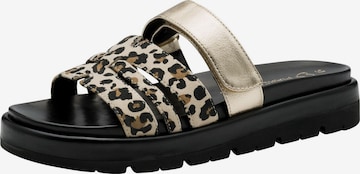 Mule MARCO TOZZI en beige : devant