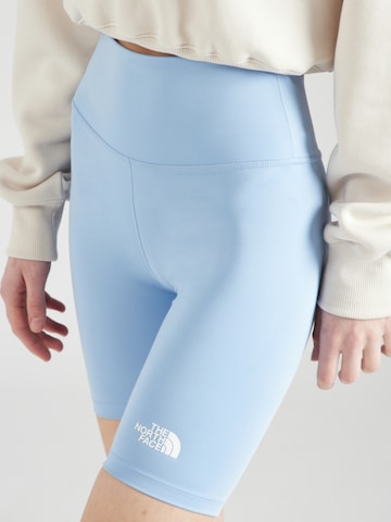 THE NORTH FACE Skinny Sportbroek 'FLEX' in Blauw