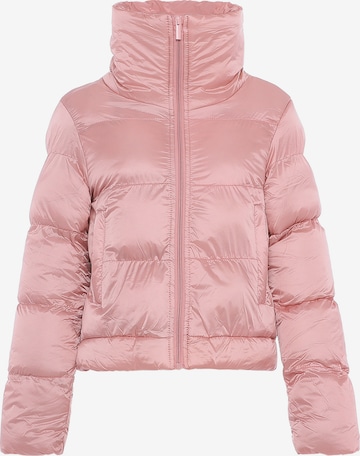 Veste mi-saison BLONDA en rose : devant