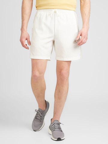 ADIDAS SPORTSWEAR Regular Sports trousers 'Essentials Chelsea' in White: front
