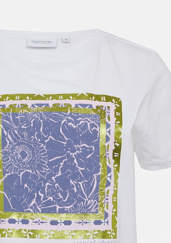 comma casual identity T-Shirt in Weiß