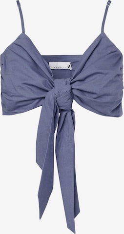 mėlyna Laurella Palaidinė be rankovių: priekis