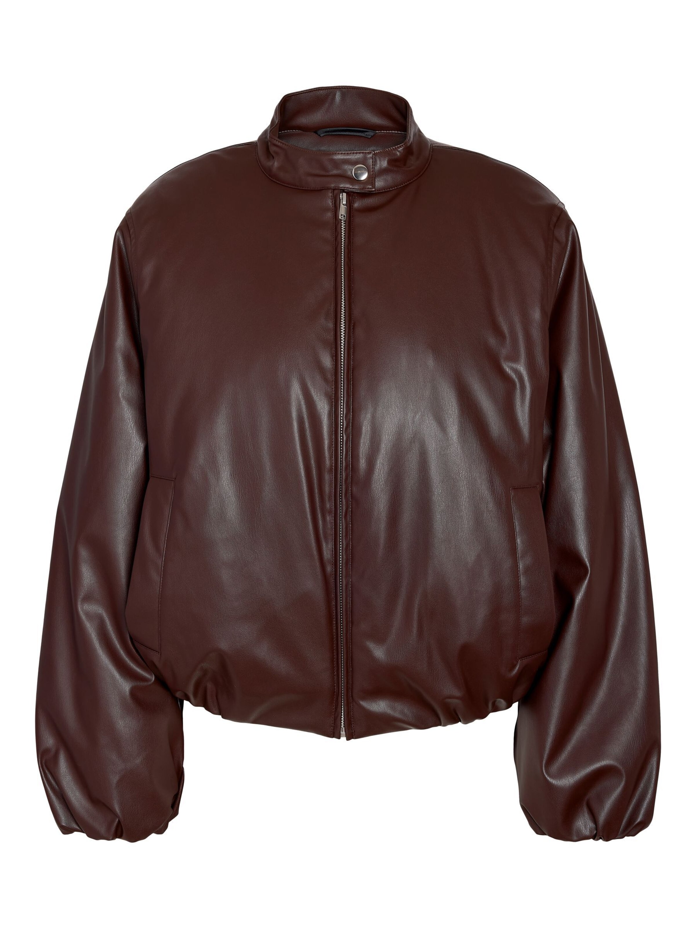 Veste mi-saison 'NMMila' Noisy may en marron : devant