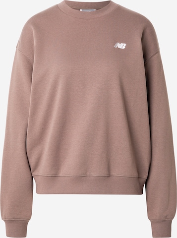 new balance Sweatshirt 'Essentials' i brun: framsida