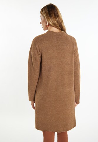 usha FESTIVAL Knit cardigan 'Carnea' in Brown