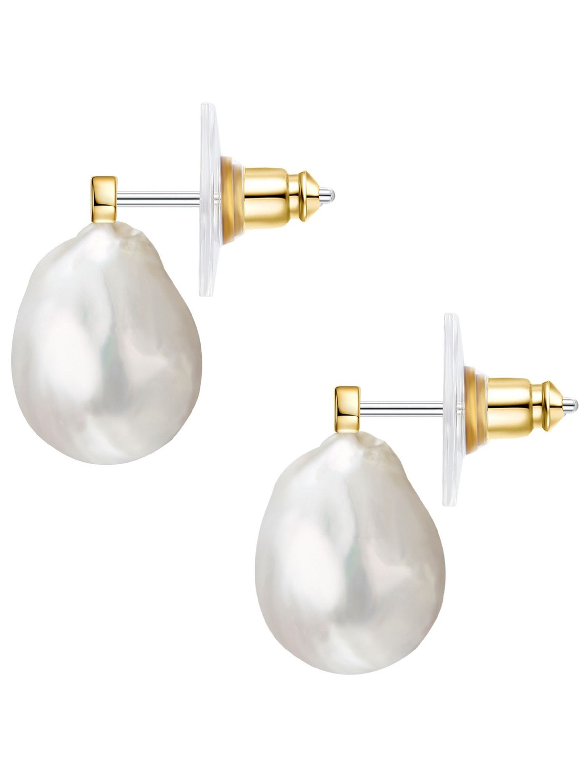 Lulu & Jane Oorbellen in Wit