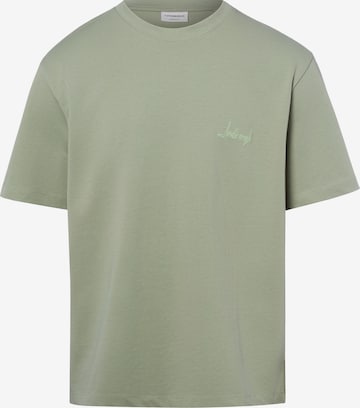 T-Shirt Lindbergh en vert : devant