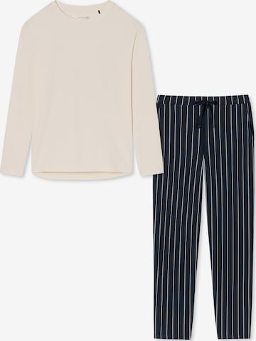 SCHIESSER Pyjama 'Cotton' in Gemengde kleuren: voorkant