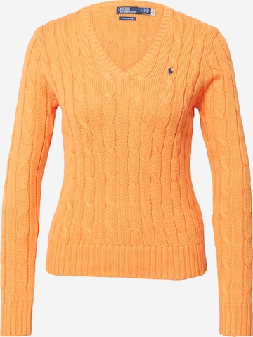 Pull-over 'KIMBERLY' Polo Ralph Lauren en orange : devant