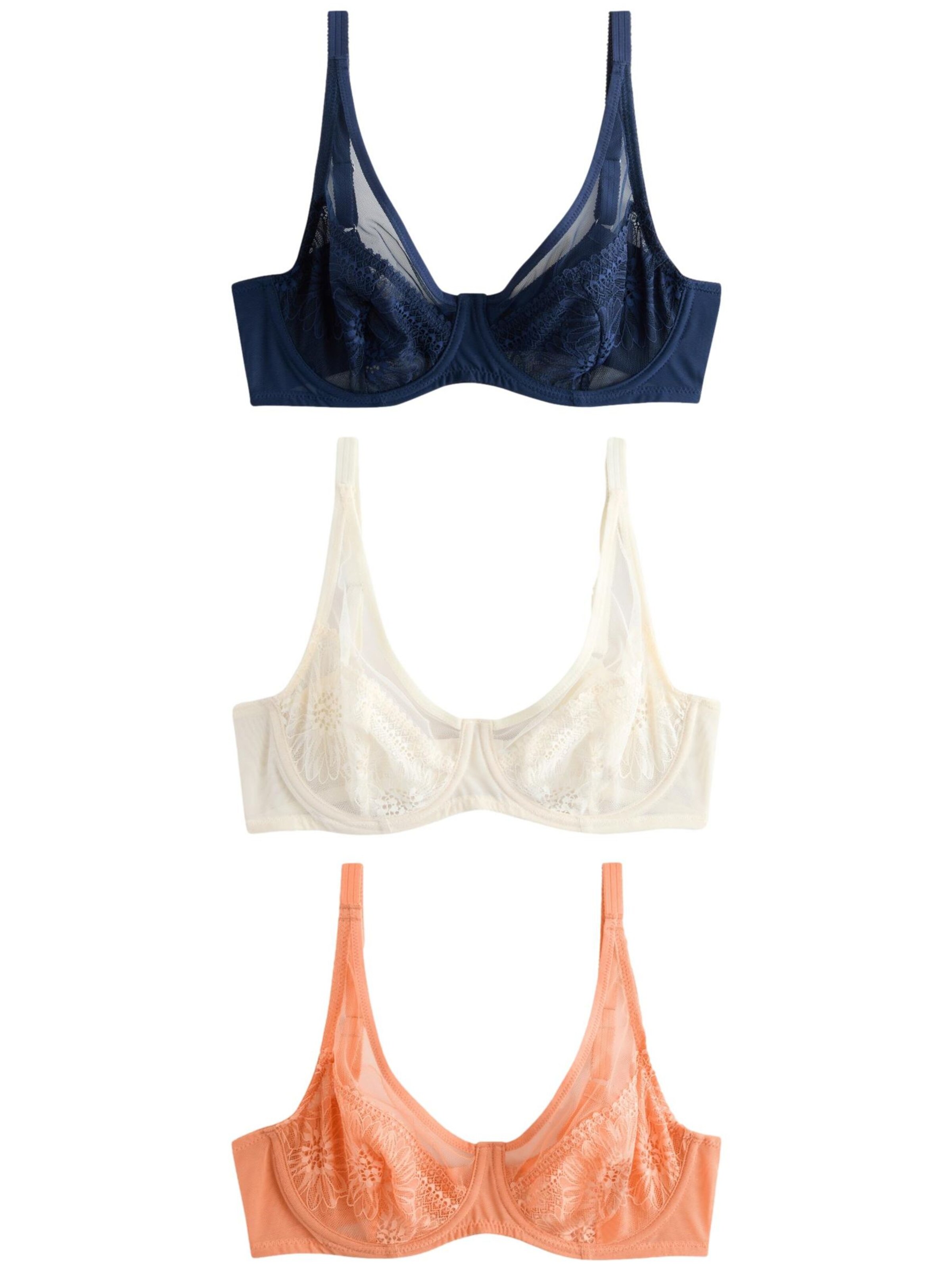 Next Bustier BH in Blau: Vorderseite