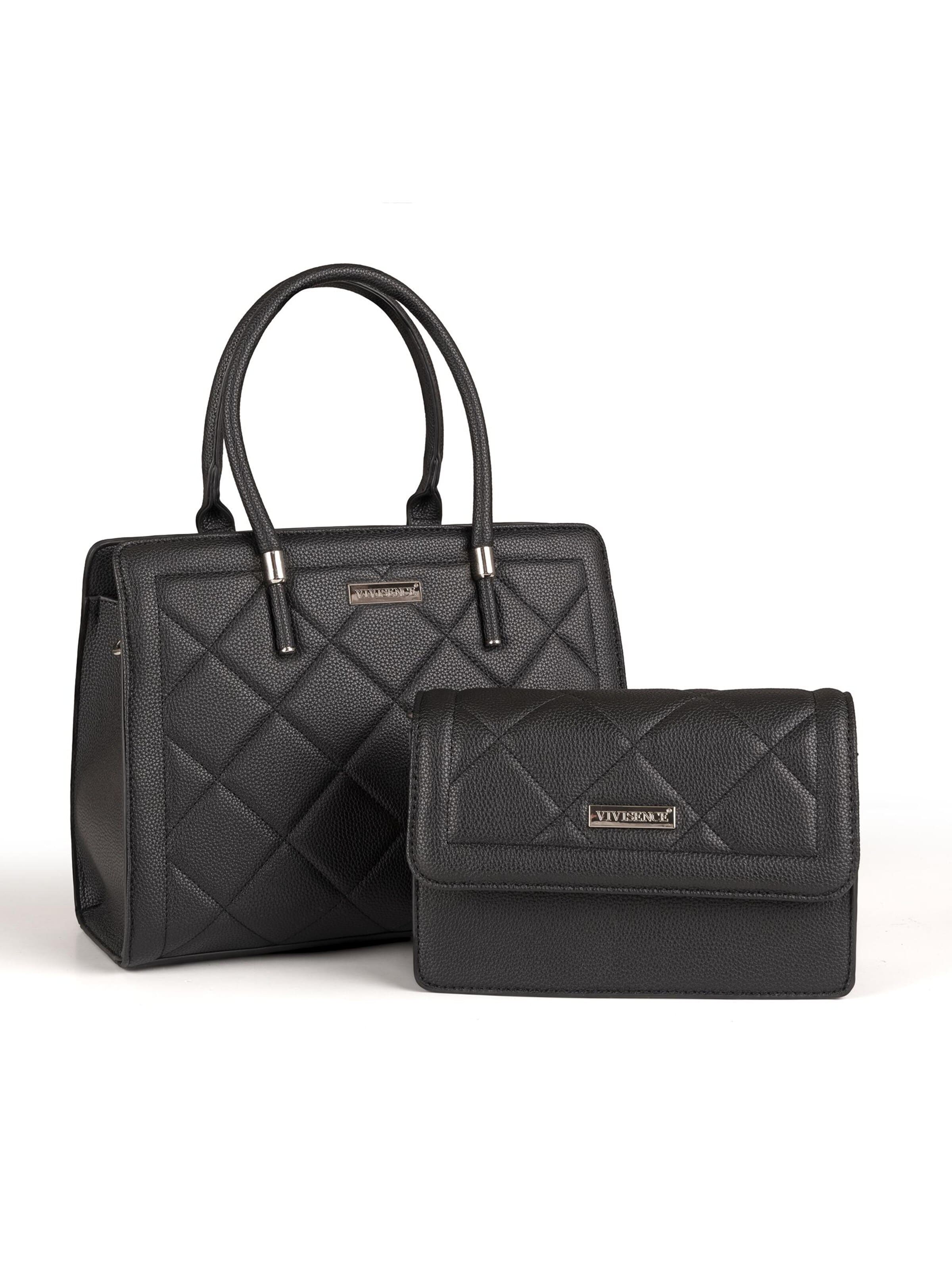 Vivisence Handbag 'T0012' in Black: front