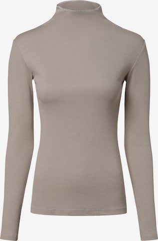 Franco Callegari Langarmshirt ' ' in Beige: predná strana