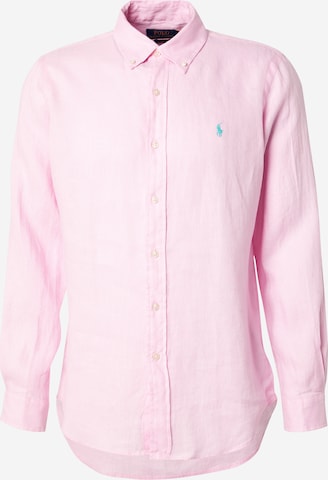 Polo Ralph Lauren Рубашка в Ярко-розовый: спереди