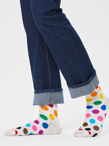 Happy Socks - Calcetines 'Pride Dots' en blanco