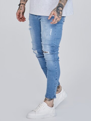 Skinny Jeans di SikSilk in blu: frontale