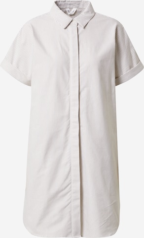 MELAWEAR Košilové šaty – béžová: přední strana
