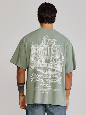 T-Shirt SikSilk en vert