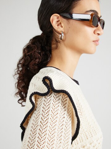 VERO MODA Pullover 'MADELYN' in Beige