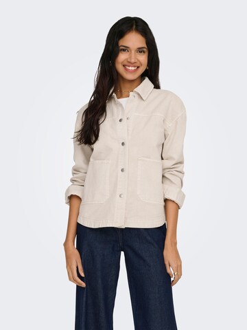 Veste mi-saison ONLY en gris : devant