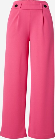 JDY Wide leg Pleat-front trousers 'GEGGO' in Pink: front