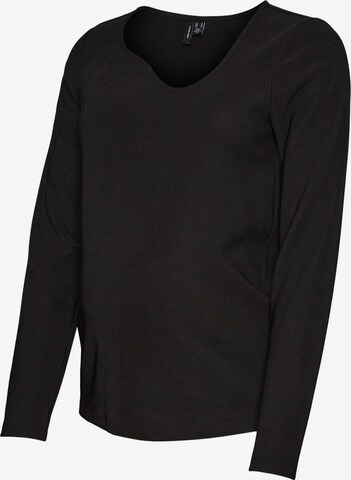 Vero Moda Maternity Shirt 'Windy' in Zwart: voorkant