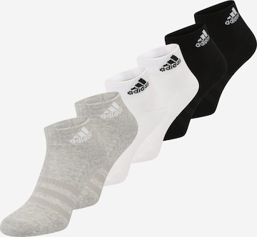 ADIDAS SPORTSWEAR Athletic Socks in Grey: front