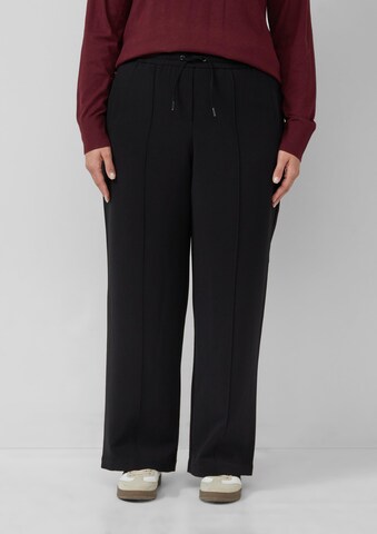 s.Oliver Regular Hose in Schwarz