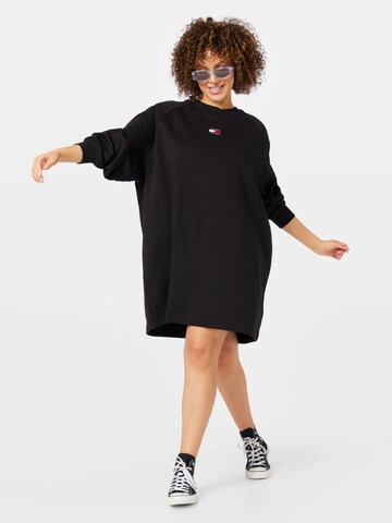 Tommy Jeans Curve - Vestido en negro