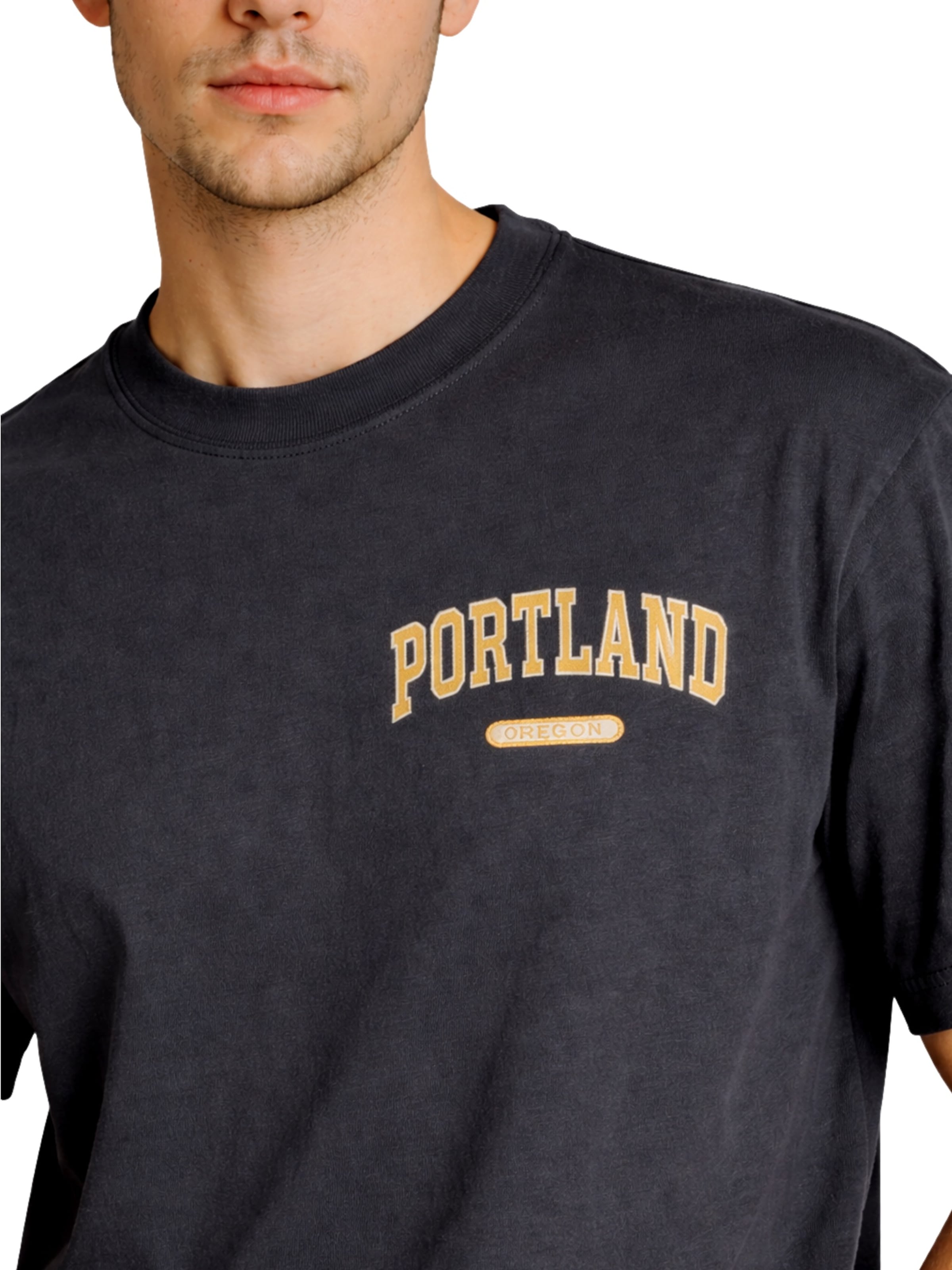 JACK & JONES Tričko 'Bradley' – šedá