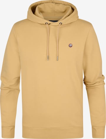 Petrol Industries Sweatshirt 'Driftwood' in Yellow: front
