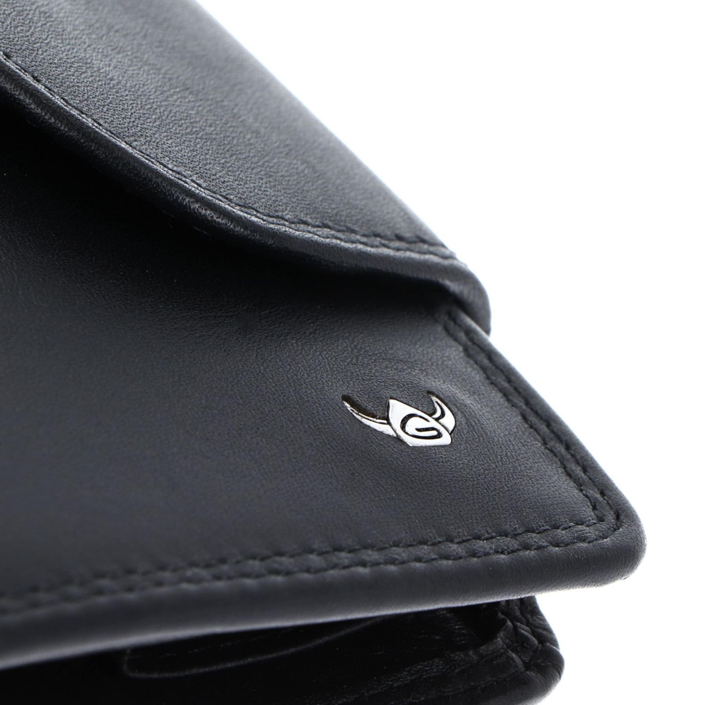 GOLDEN HEAD Wallet 'Polo' in Black